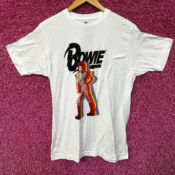 David Bowie starman Rock Tshirt size Medium - Picture 1 of 4